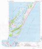 Chincoteague East Virginia Historical topographic map, 1:24000 scale, 7.5 X 7.5 Minute, Year 1965