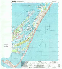 Chincoteague East Virginia Historical topographic map, 1:24000 scale, 7.5 X 7.5 Minute, Year 1999