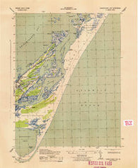 Chincoteague East Virginia Historical topographic map, 1:31680 scale, 7.5 X 7.5 Minute, Year 1943