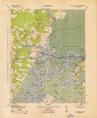 Chincoteague West Virginia Historical topographic map, 1:31680 scale, 7.5 X 7.5 Minute, Year 1943