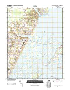 Chincoteague West Virginia Historical topographic map, 1:24000 scale, 7.5 X 7.5 Minute, Year 2013