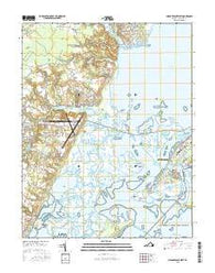 Chincoteague West Virginia Current topographic map, 1:24000 scale, 7.5 X 7.5 Minute, Year 2016
