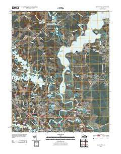 Chuckatuck Virginia Historical topographic map, 1:24000 scale, 7.5 X 7.5 Minute, Year 2010