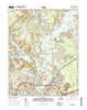 Chuckatuck Virginia Current topographic map, 1:24000 scale, 7.5 X 7.5 Minute, Year 2016