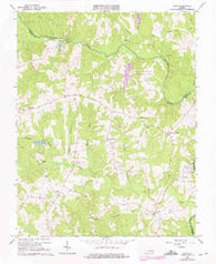 Chula Virginia Historical topographic map, 1:24000 scale, 7.5 X 7.5 Minute, Year 1966