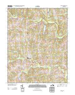 Chula Virginia Historical topographic map, 1:24000 scale, 7.5 X 7.5 Minute, Year 2013