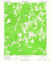 Church Road Virginia Historical topographic map, 1:24000 scale, 7.5 X 7.5 Minute, Year 1963