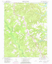 Church View Virginia Historical topographic map, 1:24000 scale, 7.5 X 7.5 Minute, Year 1968