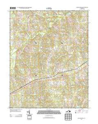 Church Road Virginia Historical topographic map, 1:24000 scale, 7.5 X 7.5 Minute, Year 2013