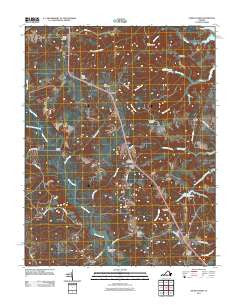 Church View Virginia Historical topographic map, 1:24000 scale, 7.5 X 7.5 Minute, Year 2011