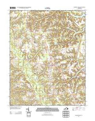 Church View Virginia Historical topographic map, 1:24000 scale, 7.5 X 7.5 Minute, Year 2013