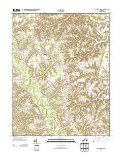 Church View Virginia Historical topographic map, 1:24000 scale, 7.5 X 7.5 Minute, Year 2013