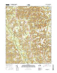 Church View Virginia Current topographic map, 1:24000 scale, 7.5 X 7.5 Minute, Year 2016