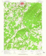 City Farm Virginia Historical topographic map, 1:24000 scale, 7.5 X 7.5 Minute, Year 1963