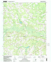 Claresville Virginia Historical topographic map, 1:24000 scale, 7.5 X 7.5 Minute, Year 1997