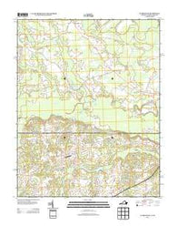 Claresville Virginia Historical topographic map, 1:24000 scale, 7.5 X 7.5 Minute, Year 2013