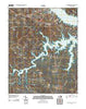 Clarksville South Virginia Historical topographic map, 1:24000 scale, 7.5 X 7.5 Minute, Year 2011