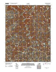 Claudville Virginia Historical topographic map, 1:24000 scale, 7.5 X 7.5 Minute, Year 2010