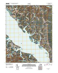 Clay Bank Virginia Historical topographic map, 1:24000 scale, 7.5 X 7.5 Minute, Year 2010