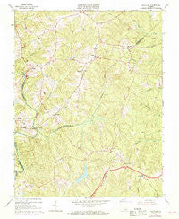 Clayville Virginia Historical topographic map, 1:24000 scale, 7.5 X 7.5 Minute, Year 1964