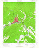 Clifton Forge Virginia Historical topographic map, 1:24000 scale, 7.5 X 7.5 Minute, Year 1962