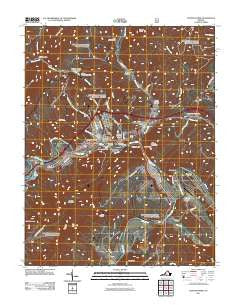 Clifton Forge Virginia Historical topographic map, 1:24000 scale, 7.5 X 7.5 Minute, Year 2011