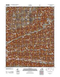 Clinchport Virginia Historical topographic map, 1:24000 scale, 7.5 X 7.5 Minute, Year 2011