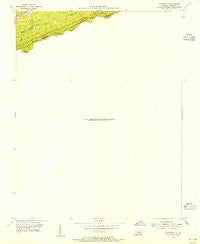 Clintwood Virginia Historical topographic map, 1:24000 scale, 7.5 X 7.5 Minute, Year 1954