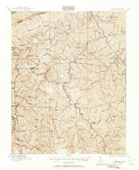 Clintwood Virginia Historical topographic map, 1:62500 scale, 15 X 15 Minute, Year 1913