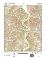 Clover Virginia Historical topographic map, 1:24000 scale, 7.5 X 7.5 Minute, Year 2013