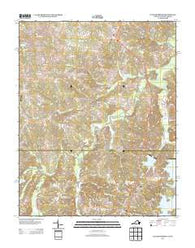 Cluster Springs Virginia Historical topographic map, 1:24000 scale, 7.5 X 7.5 Minute, Year 2013