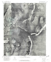 Cobb Island Virginia Historical topographic map, 1:24000 scale, 7.5 X 7.5 Minute, Year 1977