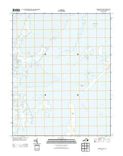 Cobb Island Virginia Historical topographic map, 1:24000 scale, 7.5 X 7.5 Minute, Year 2013
