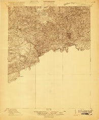 Coeburn Virginia Historical topographic map, 1:48000 scale, 15 X 15 Minute, Year 1920