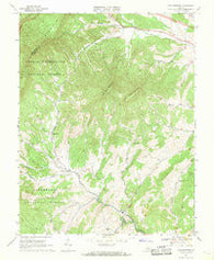 Collierstown Virginia Historical topographic map, 1:24000 scale, 7.5 X 7.5 Minute, Year 1967