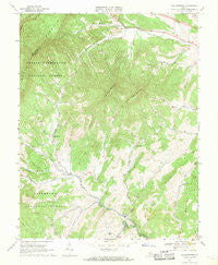 Collierstown Virginia Historical topographic map, 1:24000 scale, 7.5 X 7.5 Minute, Year 1967