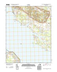 Colonial Beach North Virginia Historical topographic map, 1:24000 scale, 7.5 X 7.5 Minute, Year 2013