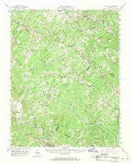 Columbia Virginia Historical topographic map, 1:62500 scale, 15 X 15 Minute, Year 1960