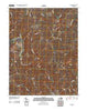 Columbia Virginia Historical topographic map, 1:24000 scale, 7.5 X 7.5 Minute, Year 2010