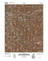 Concord Virginia Historical topographic map, 1:24000 scale, 7.5 X 7.5 Minute, Year 2010