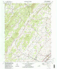 Conicville Virginia Historical topographic map, 1:24000 scale, 7.5 X 7.5 Minute, Year 1994