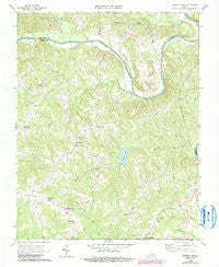 Conner Lake Virginia Historical topographic map, 1:24000 scale, 7.5 X 7.5 Minute, Year 1968