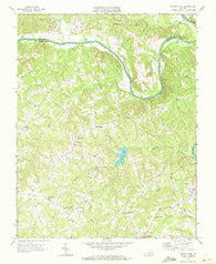 Conner Lake Virginia Historical topographic map, 1:24000 scale, 7.5 X 7.5 Minute, Year 1968