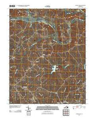 Conner Lake Virginia Historical topographic map, 1:24000 scale, 7.5 X 7.5 Minute, Year 2010