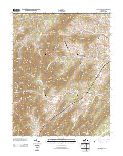 Covesville Virginia Historical topographic map, 1:24000 scale, 7.5 X 7.5 Minute, Year 2013