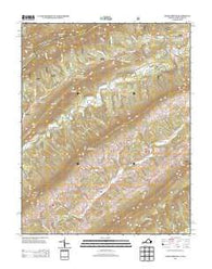 Craig Springs Virginia Historical topographic map, 1:24000 scale, 7.5 X 7.5 Minute, Year 2013