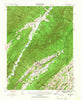 Craigsville Virginia Historical topographic map, 1:62500 scale, 15 X 15 Minute, Year 1943