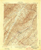 Craigsville Virginia Historical topographic map, 1:62500 scale, 15 X 15 Minute, Year 1945