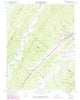 Craigsville Virginia Historical topographic map, 1:24000 scale, 7.5 X 7.5 Minute, Year 1967