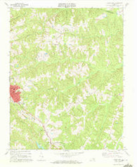 Crewe East Virginia Historical topographic map, 1:24000 scale, 7.5 X 7.5 Minute, Year 1968